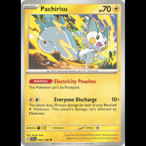 Pokemon TCG Pachirisu - 068/198 - Scarlet & Violet Base Set