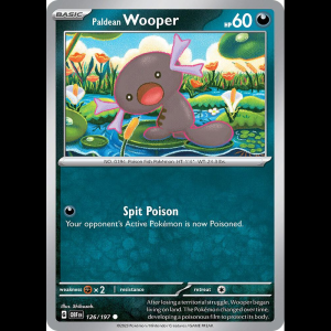 Pokemon TCG Paldean Wooper - 126/197 - Obsidian Flames
