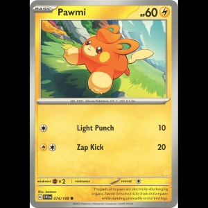 Pokemon TCG Pawmi - 074/198 - Scarlet & Violet Base Set