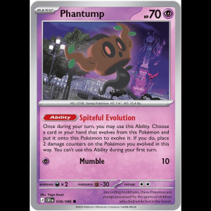 Pokemon TCG Phantump - Chaos Rising