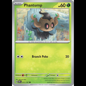 Pokemon TCG Phantump - Obsidian Flames