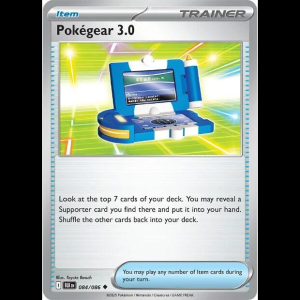 Pokemon TCG Pokegear 3.0 - Black Bolt - Reverse Holofoil