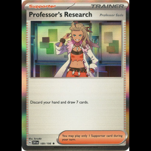 Pokemon TCG Professor's Research - 189/198 - Scarlet & Violet Base Set - Holofoil