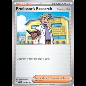 Pokemon TCG Professor's Research [Professor Oak] - Prismatic Evolutions