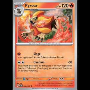 Pokemon TCG Pyroar - 032/193 - Paldea Evolved