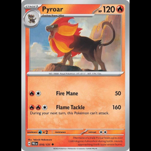 Pokemon TCG Pyroar - Prismatic Evolutions