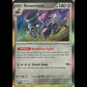 Pokemon TCG Revavroom - Scarlet & Violet Base Set - Holofoil