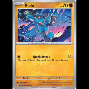 Pokemon TCG Riolu - Prismatic Evolutions