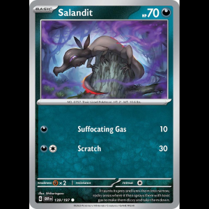 Pokemon TCG Salandit - Obsidian Flames