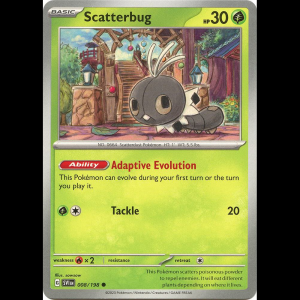 Pokemon TCG Scatterbug - Scarlet & Violet Base Set