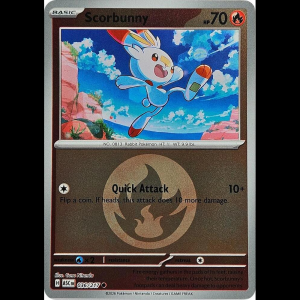Pokemon TCG Scorbunny - 036/217 (Energy Symbol Pattern) - Ascended Heroes - Reverse Holofoil