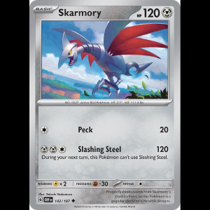 Pokemon TCG Skarmory - Obsidian Flames - Reverse Holofoil