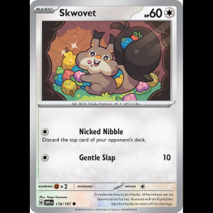Pokemon TCG Skwovet - Obsidian Flames