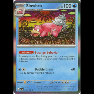 Pokemon TCG Slowbro - Scarlet & Violet Base Set - Holofoil