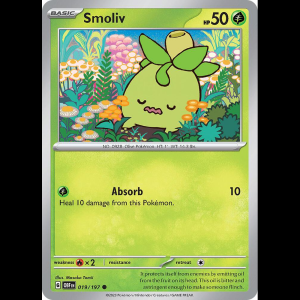 Pokemon TCG Smoliv - Obsidian Flames