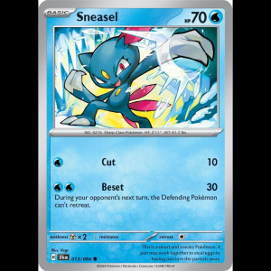 Pokemon TCG Sneasel - Shrouded Fable