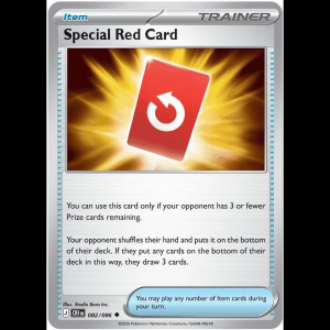 Pokemon TCG Special Red Card - 082/086 - Chaos Rising