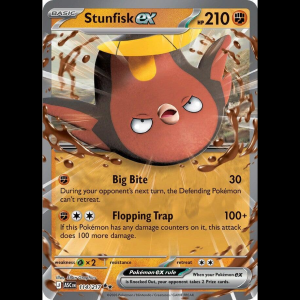 Pokemon TCG Stunfisk ex - 114/217 - Ascended Heroes - Holofoil