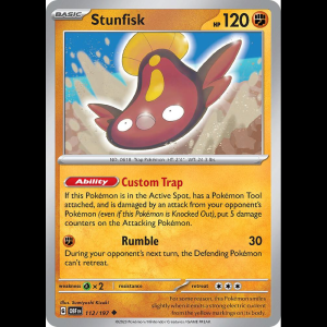 Pokemon TCG Stunfisk - Obsidian Flames