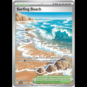 Pokemon TCG Surfing Beach - Chaos Rising - Holofoil