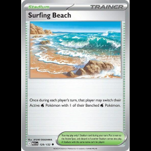 Pokemon TCG Surfing Beach - Mega Evolution