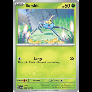 Pokemon TCG Surskit - Obsidian Flames