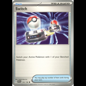 Pokemon TCG Switch - Scarlet & Violet Base Set - Reverse Holofoil
