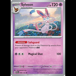 Pokemon TCG Sylveon Pokemon Day Promo - Prismatic Evolutions - Holofoil