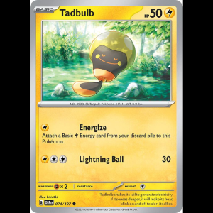 Pokemon TCG Tadbulb 074/197 - Obsidian Flames
