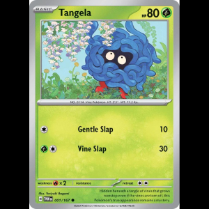Pokemon TCG Tangela - Twilight Masquerade