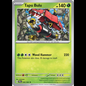 Pokemon TCG Tapu Bulu - 006/064 - Shrouded Fable - Holofoil