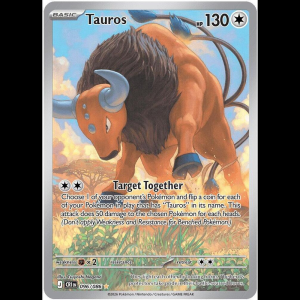 Pokemon TCG Tauros - 096/086 - Chaos Rising - Holofoil