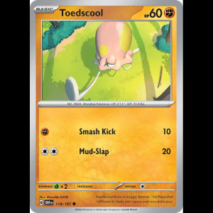 Pokemon TCG Toedscool - Obsidian Flames