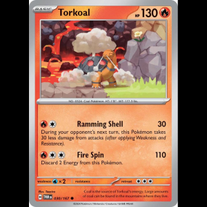 Pokemon TCG Torkoal - 030/167 - Twilight Masquerade