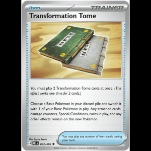 Pokemon TCG Transformation Tome - Chaos Rising