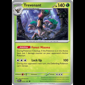 Pokemon TCG Trevenant - Obsidian Flames