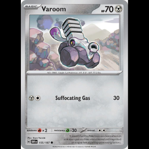 Pokemon TCG Varoom - 155/197 - Obsidian Flames