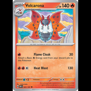 Pokemon TCG Volcarona - Obsidian Flames