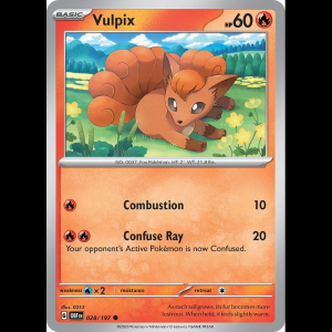 Pokemon TCG Vulpix - Obsidian Flames