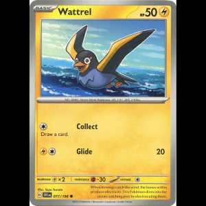 Pokemon TCG Wattrel - 077/198 - Scarlet & Violet Base Set