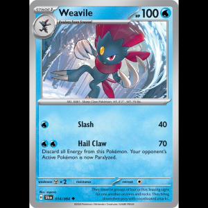 Pokemon TCG Weavile - Shrouded Fable