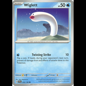 Pokemon TCG Wiglett - 055/198 - Scarlet & Violet Base Set