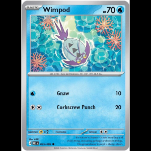 Pokemon TCG Wimpod - Chaos Rising - Reverse Holofoil
