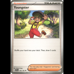 Pokemon TCG Youngster - Scarlet & Violet Base Set