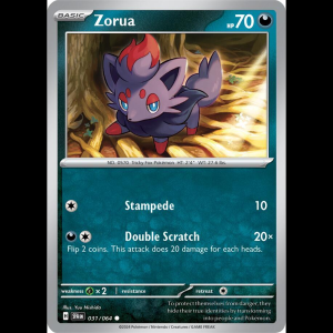 Pokemon TCG Zorua - 031/064 - Shrouded Fable