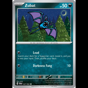 Pokemon TCG Zubat - Shrouded Fable