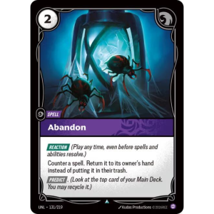 Riftbound Abandon - Unleashed 131/219