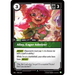 Riftbound Allay, Eager Admirer - Unleashed 041/219