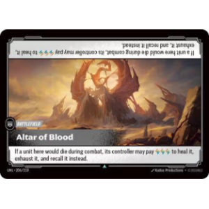 Riftbound Altar of Blood - Unleashed 206/219