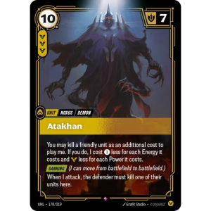 Riftbound Atakhan - Unleashed - FOIL 170/219